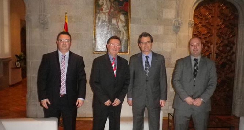Artur Mas recibe a la Dirección de ITEMSA